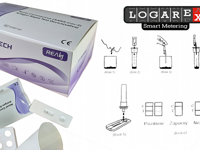 Antigenní testy pro členy ElA od LOGAREX Smart Metering, s.r.o.