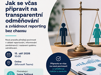 Jak se včas připravit na transparentní odměňování Jak se včas připravit na transparentní odměňování